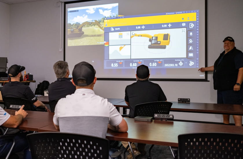 Trimble training at SITECH