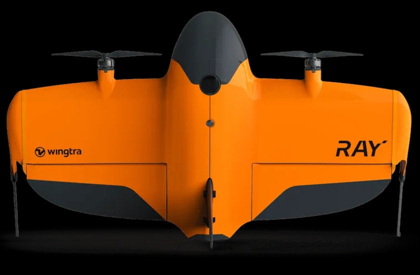 The Wingtra Ray Aerial Platform is available at SITECH Norcal